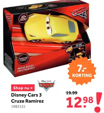 Intertoys Disney Cars 3 Cruze Ramirez aanbieding