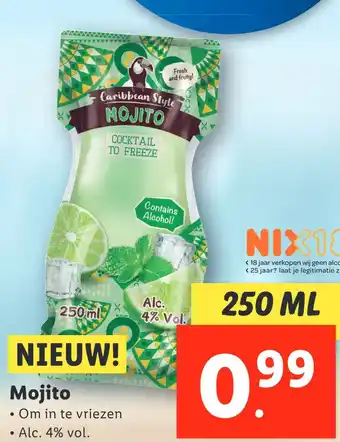 Lidl Mojito aanbieding