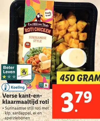 Lidl Verse kant-en- klaarmaaltijd roti aanbieding