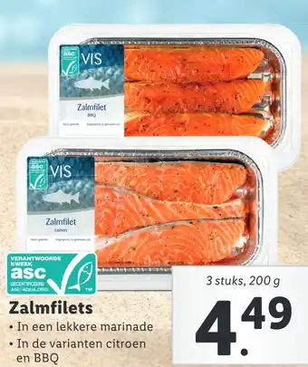 Lidl Zalmfilets aanbieding