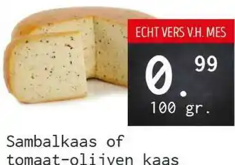 Naanhof Sambalkaas Of Tomaat-Olijven Kaas aanbieding