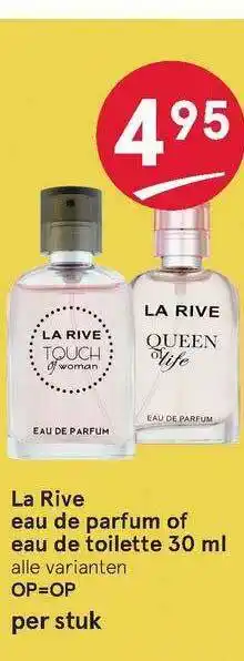 Etos La Rive Eau De Parfum Of Eau De Toilette 30 Ml aanbieding