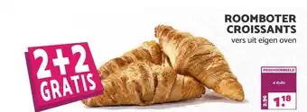 MCD Supermarkt Roomboter Croissants 2+2 Gratis aanbieding