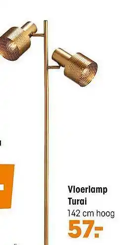 Kwantum Vloerlamp Turai aanbieding