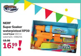 Intertoys Nerf Super Soaker Waterpistool XP30 aanbieding