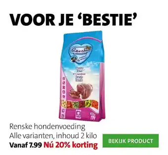 Intratuin Renske Hondenvoeding 20% Korting aanbieding