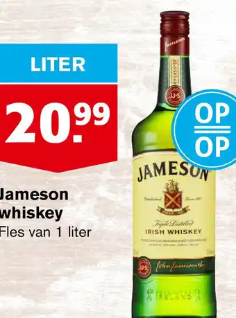 Hoogvliet Jameson whiskey aanbieding