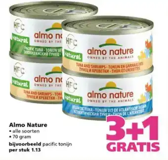 Ranzijn Almo nature 3+1 Gratis aanbieding