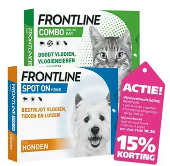 Ranzijn Vlooienbestrijding frontline 15% Korting aanbieding