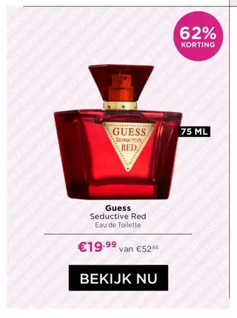 ICI Paris XL Guess Seductive Red 75 ml aanbieding