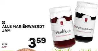 Ekoplaza Marieenwaerdt Jam 270g aanbieding