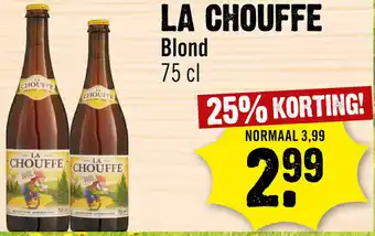 Dirck 3 La Chouffe Blond 750ml aanbieding