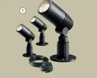 Wehkamp 12v tuinspot alder bundelset (set van 3) garden lights aanbieding