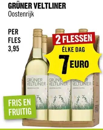 Dirck 3 Gruner Veltliner Oostenrijk aanbieding