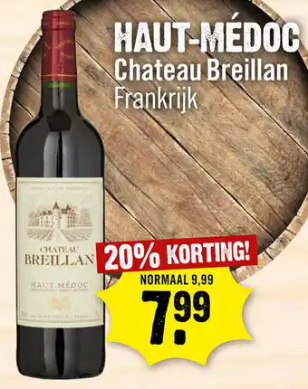 Dirck 3 Haut-Medoc Chateau Breillan aanbieding