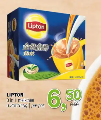 Amazing Oriëntal Lipton melkthee aanbieding