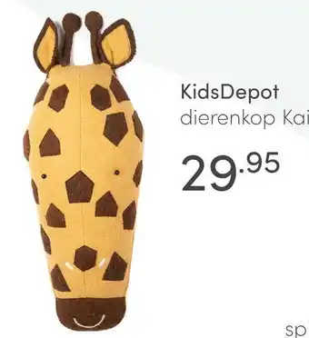 Baby & Tiener KidsDepot dierenkop Kaio aanbieding