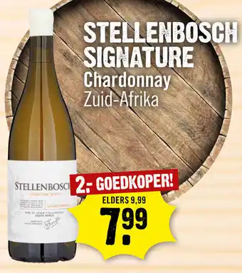 Dirck 3 Stellenbosch Signature Shardonnay aanbieding