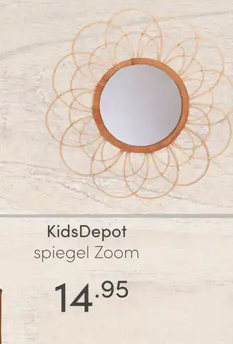 Baby & Tiener KidsDepot spiegel Zoom aanbieding