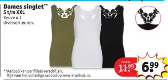 Kruidvat Dames singlet aanbieding