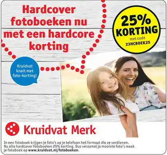 Kruidvat Hardcover fotoboeken aanbieding