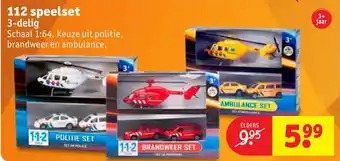 Kruidvat 112 speelset aanbieding