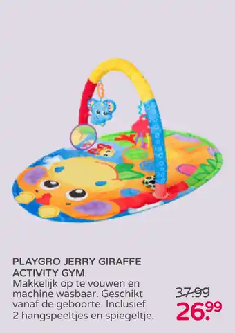 Prenatal Playgro Jerry Giraffe Activity Gym aanbieding