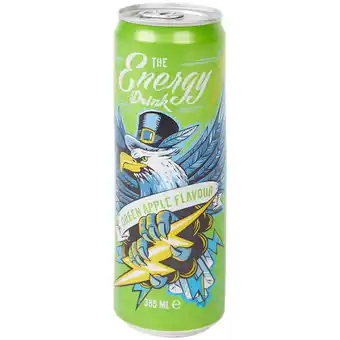 Action The energy drink green apple aanbieding