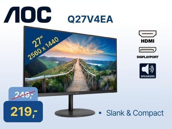 AOC Q27V4EA 27\