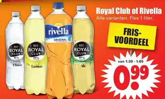 Dirk Royal Club of Rivella 1L aanbieding