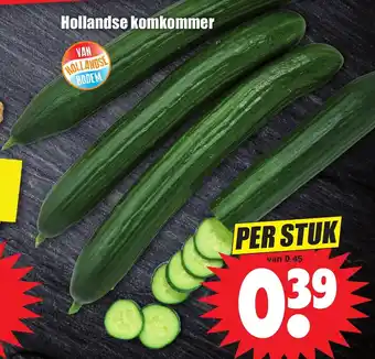 Dirk Hollandse komkommer aanbieding