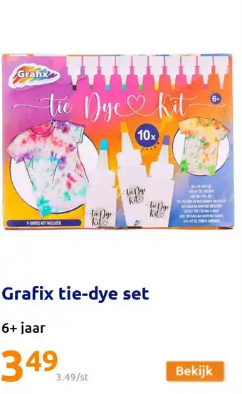 Action Grafix tie-dye set aanbieding