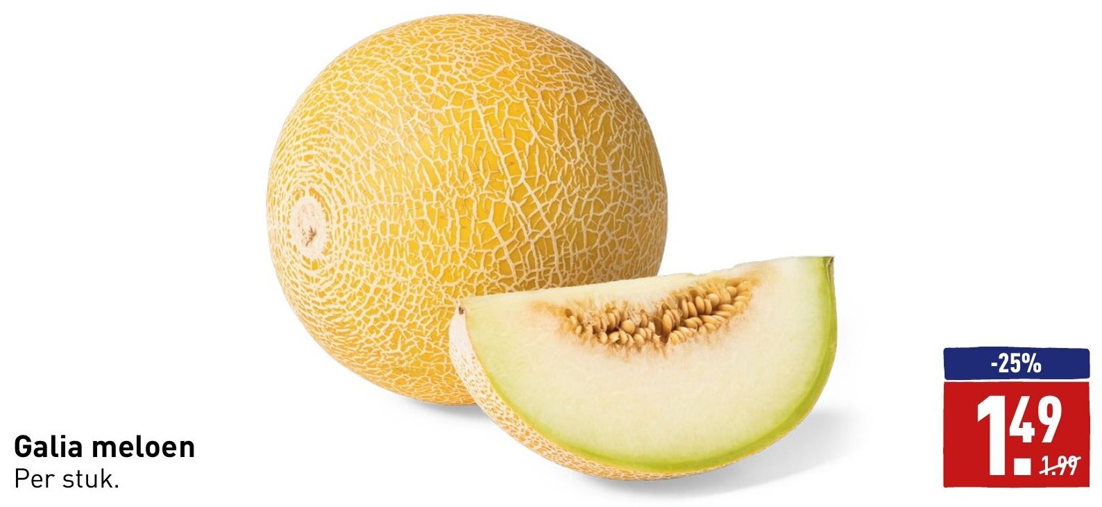 Galia meloen aanbieding bij ALDI