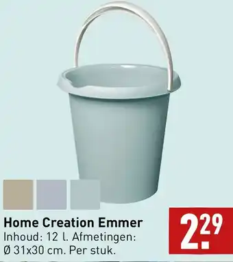 ALDI Home Creation Emmer 31x30cm aanbieding