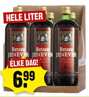 Dirck 3 Bessen Jenever 1L aanbieding