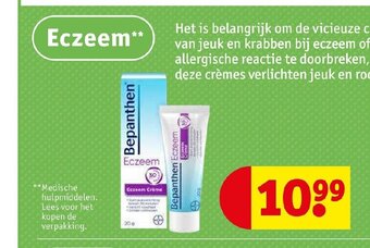 Kruidvat Bepanthen Eczeem aanbieding