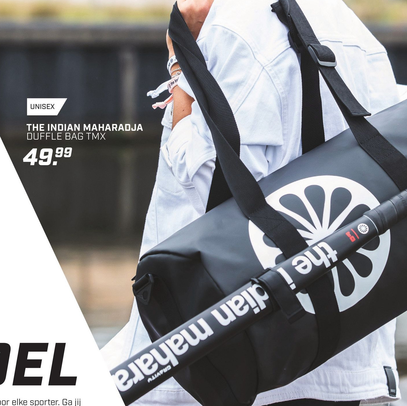 The indian maharadja duffle bag tmx aanbieding bij Daka Sport