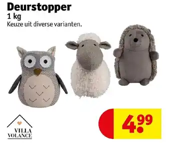 Kruidvat Villa Volance Deurstopper 1 Kg aanbieding