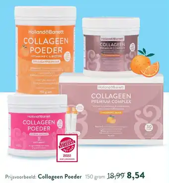 Holland & Barrett Collageen Poeder 150 gram aanbieding