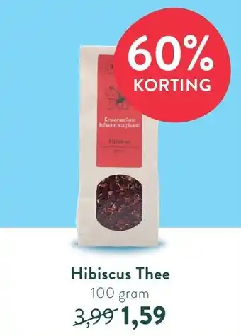 Holland & Barrett De Tuinen Hibiscus Thee 100 gram aanbieding