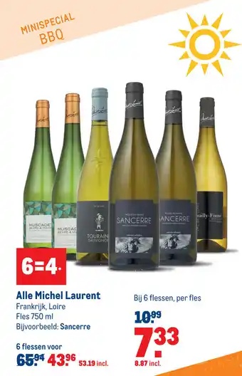 Makro Alle michel laurent 750 ml aanbieding