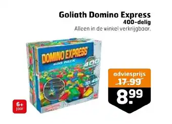 Trekpleister Goliath Domino Express 400-delig aanbieding