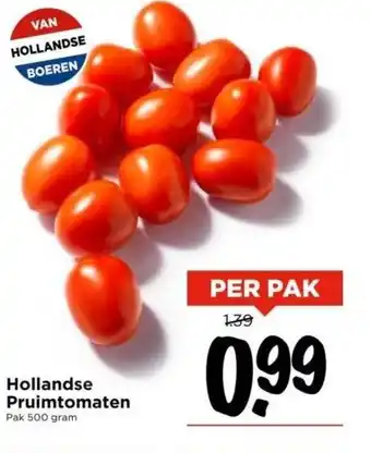 Vomar Voordeelmarkt Hollandse pruimtomaten aanbieding