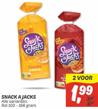 Dekamarkt Snack a jacks 103g aanbieding