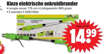 Dirk Kinzo Elektrische onkruidbrander aanbieding