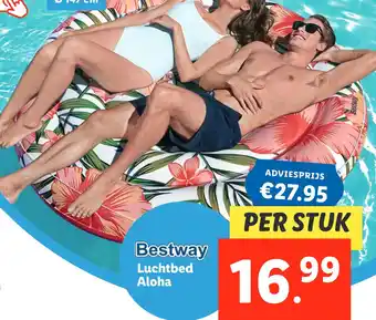 Lidl Luchtbed aloha aanbieding