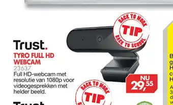 Vobis Trust Tyro Full HD Webcam aanbieding