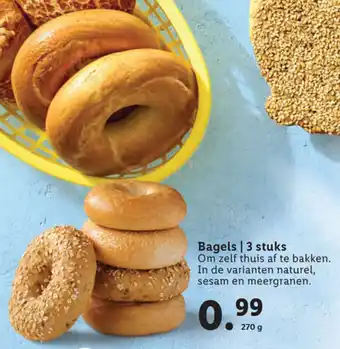 Lidl Bagels 270g aanbieding