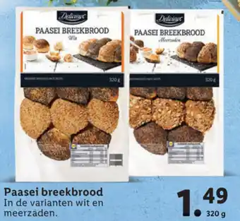 Lidl Delicieux Paasei Breekbrood 320g aanbieding