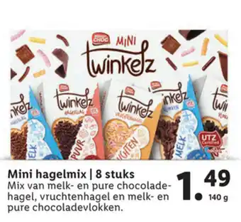 Lidl Twinkelz Mini hagelmix 140g aanbieding